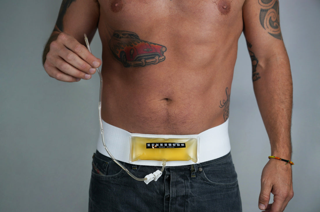 Incognito Belt - Premixed Synthetic Urine on a belt